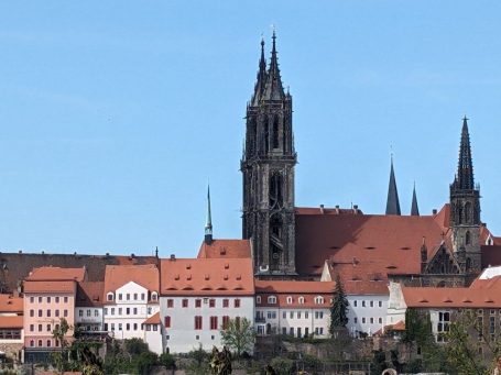Albrechtsburg im Stadtpanorama